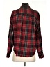Madewell Plaid Red Long Sleeve Blouse Size S - photo 2
