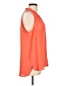 Vince Camuto Orange Sleeveless Blouse Size L - photo 4
