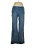 Betabrand Chevron-herringbone Blue Jeans Size XL - photo 1