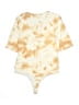 Gianni Bini Tie-dye Yellow Bodysuit Size XL - photo 2