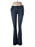 7 For All Mankind Hearts Blue Jeans Size 27 waist - photo 1