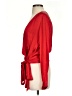 Banana Republic 100% Polyester Red 3/4 Sleeve Blouse Size XS - photo 5