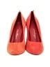Salvatore Ferragamo Color Block Orange Red Heels Size 6 - photo 2