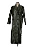 Ronny Kobo 100% Polyurethane Green Trenchcoat Size M - photo 1