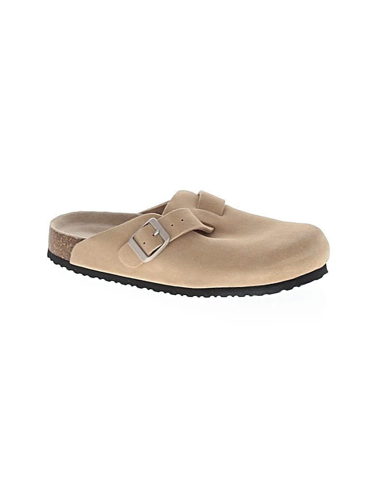 Pre-owned Quince Mule/clog In Tan