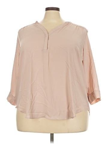 Torrid 3/4 Sleeve Blouse (view 1)