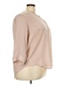 Torrid 100% Polyester Tan 3/4 Sleeve Blouse Size 3X Plus (3) - photo 4