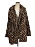 Unbranded 100% Polyester Animal Print Brown Coat Size L - photo 1