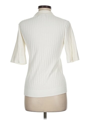 Karl Lagerfeld Paris Short Sleeve Blouse (view 2)