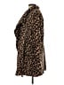 Unbranded 100% Polyester Animal Print Brown Coat Size L - photo 5