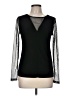 DKNY Black Long Sleeve Top Size M - photo 1