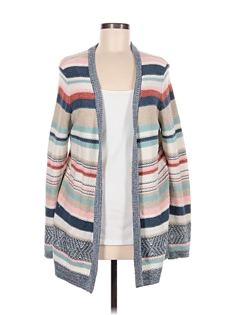 Pre-owned Orvis Cardigan Sweater In Gray