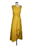 Just... Taylor 100% Polyester Yellow Casual Dress Size 6 - photo 1