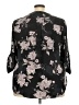 Torrid 100% Polyester Black Short Sleeve Blouse Size 3X Plus (3) - photo 2
