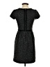 Ann Taylor LOFT Animal Print Black Casual Dress Size 0 - photo 2