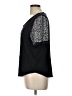 DKNY Black Short Sleeve Top Size L - photo 5