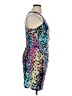Trina Turk Graphic Blue Cocktail Dress Size 14 - photo 4