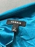 Torrid Teal Blazer Size 3X Plus (3) - photo 6