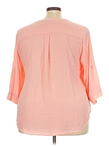 Torrid 3/4 Sleeve Blouse (view 2)