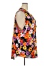 Torrid 100% Polyester Orange Sleeveless Blouse Size 4X Plus (4) - photo 4