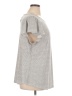 Adrianna Papell Gray Short Sleeve Top Size 1X - photo 4