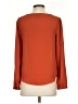 Forever 21 100% Polyester Orange Long Sleeve Blouse Size S - photo 2