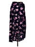 Le Lis Floral Black Casual Skirt Size M - photo 1