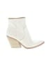 Express Ivory Ankle Boots Size 8 - photo 1