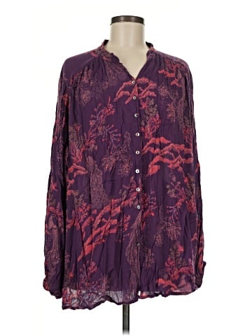 Free People Long Sleeve Blouse (view 1)