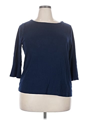 Croft & Barrow 3/4 Sleeve T-Shirt (view 1)