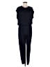 Elan Solid Black Jumpsuit Size M - photo 1