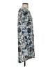 L.L.Bean Print Blue Casual Dress Size XS - photo 4
