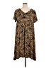 Roaman's Paisley Brown Casual Dress Size 14 Petite (M) - photo 2