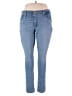 Levi's Solid Blue Jeans Size 18 - photo 1