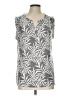 Lascana Gray Sleeveless Blouse Size 12 - 14 - photo 1