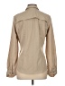 REI 100% Polyester Tan Long Sleeve Blouse Size S - photo 2