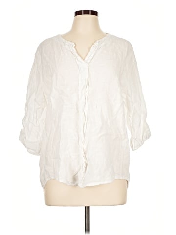 Tempo Paris 3/4 Sleeve Blouse (view 1)