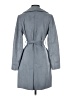 Elie Tahari Gray Trenchcoat Size XS - photo 2