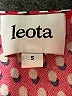 Leota Polka Dots Red Casual Dress Size S - photo 7