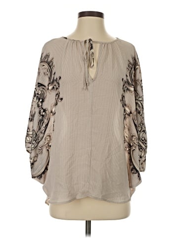 BCBGMAXAZRIA Long Sleeve Blouse (view 1)