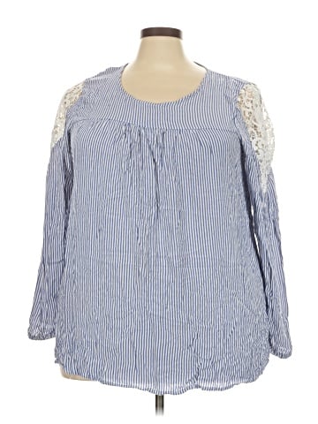 Lane Bryant 3/4 Sleeve Blouse (view 1)