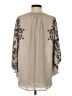 BCBGMAXAZRIA 100% Polyester Gray Long Sleeve Blouse Size XXS - photo 2