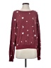Wildfox Stars Burgundy Pullover Sweater Size Sm (1 or S) - photo 1