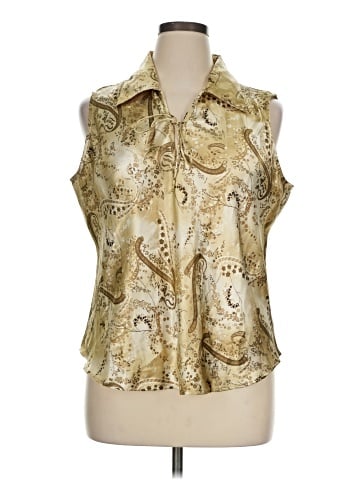 Giorgio Fiorlini Sleeveless Button-Down Shirt (view 1)