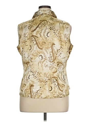 Giorgio Fiorlini Sleeveless Button-Down Shirt (view 2)