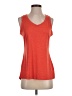 Reebok 100% Polyester Orange Tank Top Size S - photo 1