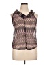 Converse One Star 100% Polyester Purple Sleeveless Blouse Size XL - photo 1