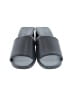 Bottega Veneta 100% Leather Black Gray Sandals Size EU 41 1/2 - photo 2