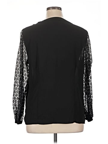 New York & Company Long Sleeve Blouse (view 2)