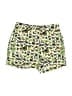 Crewcuts 100% Cotton Print Green Shorts Size 7 - photo 1
